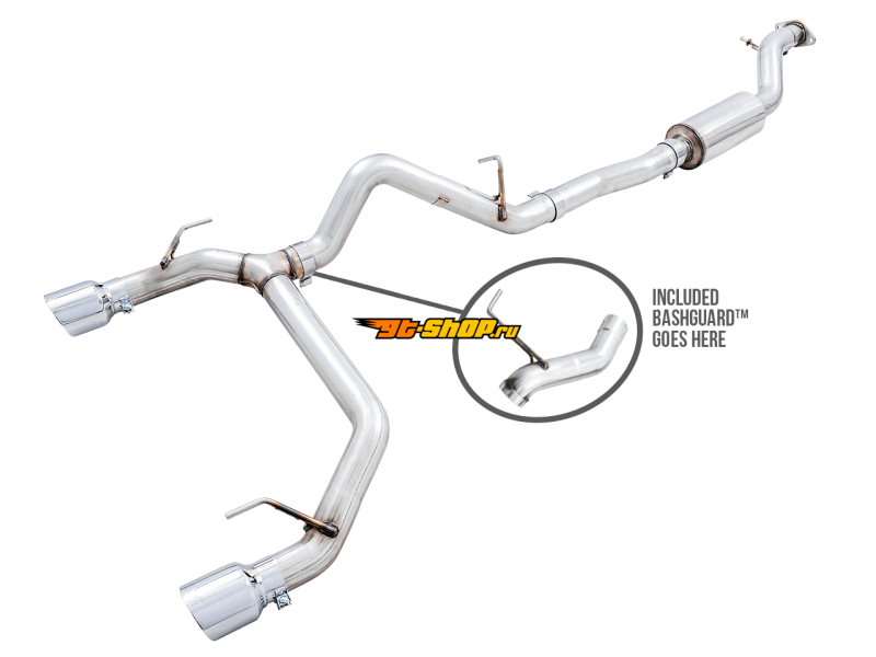 AWE Tuning 3015-32456 AWE Cat-Back Performance