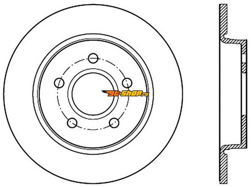 ST Slot & Drill Brake Rotors Stoptech 127.61099R