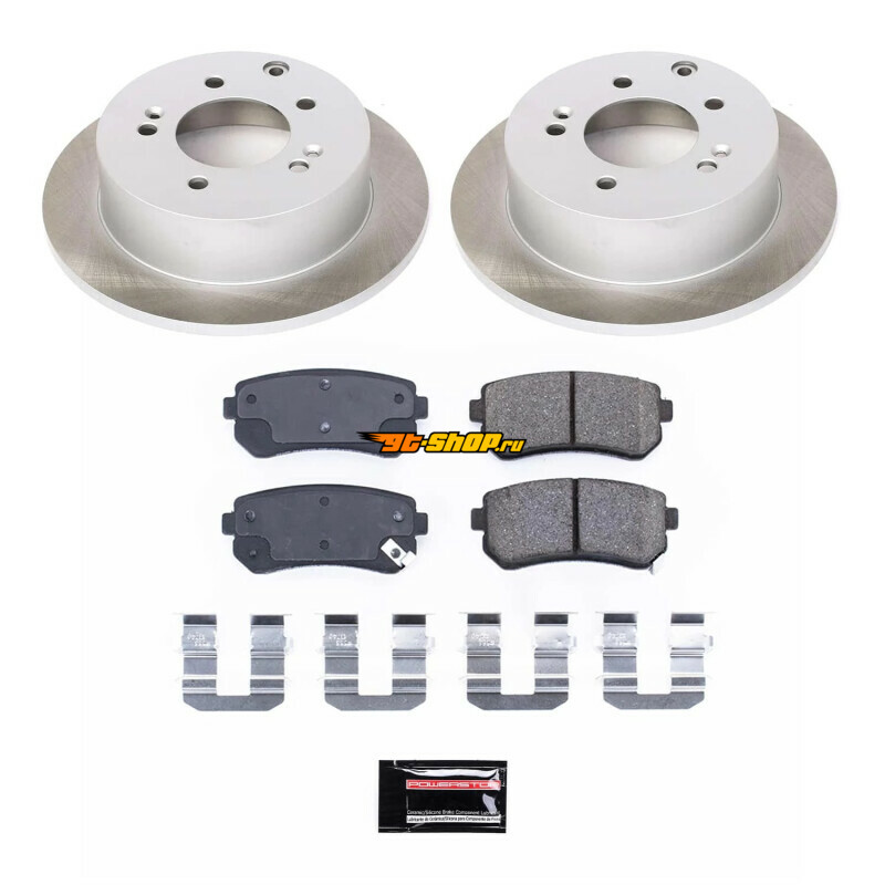 PSB Semi-Coated Rotor Kits PowerStop SC5915