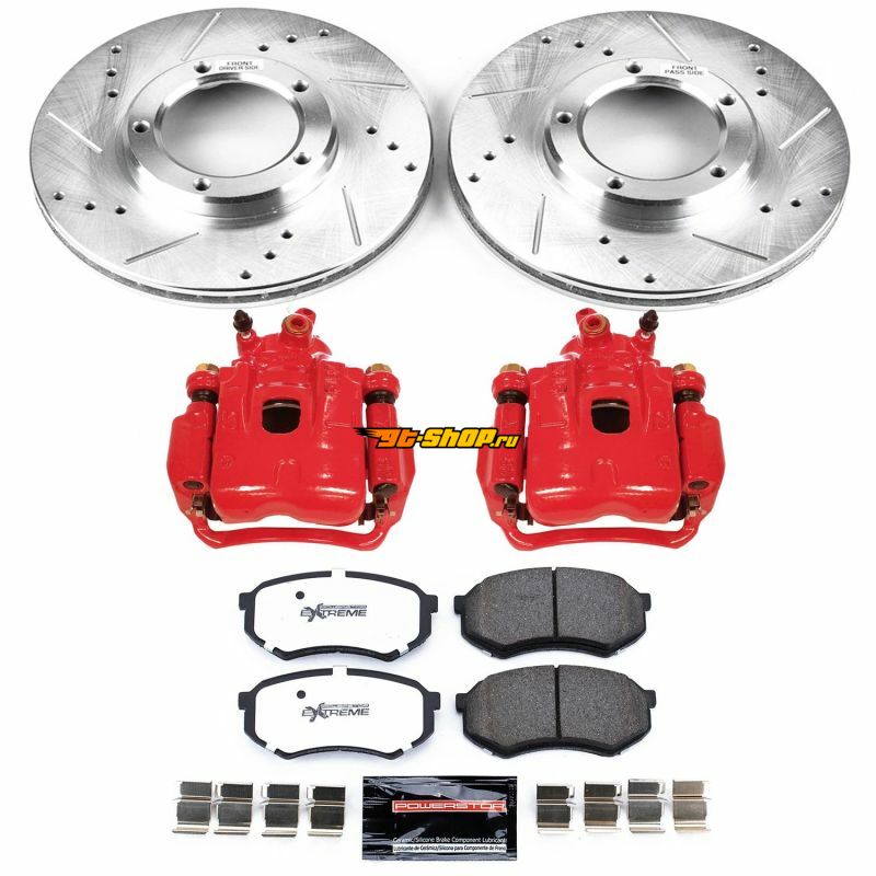PowerStop KC1232-36 PSB Z36 Truck & Tow Kit w/Cals