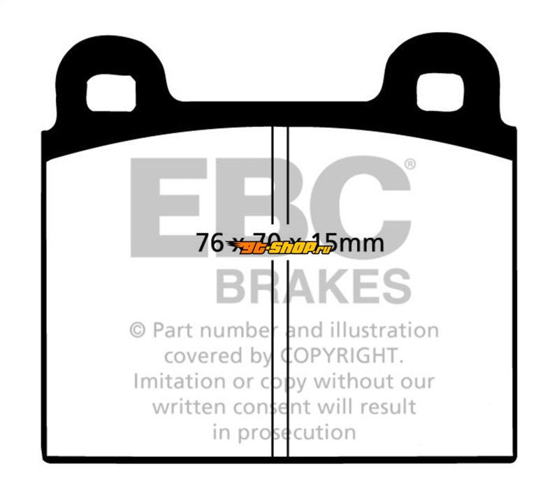 EBC Bluestuff Brake Pad Sets EBC DP5103NDX