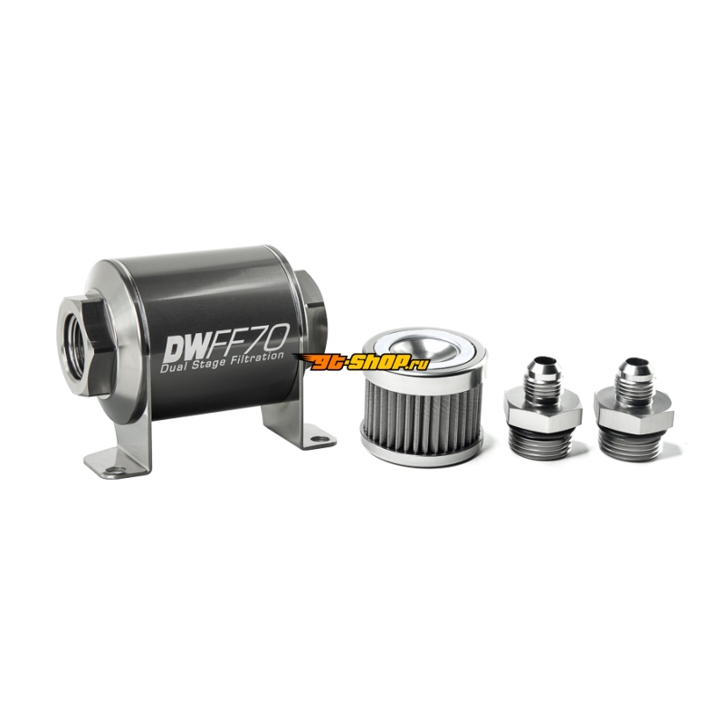 DeatschWerks 8-03-070-040K-6 DW 70mm Fuel Filter Kit