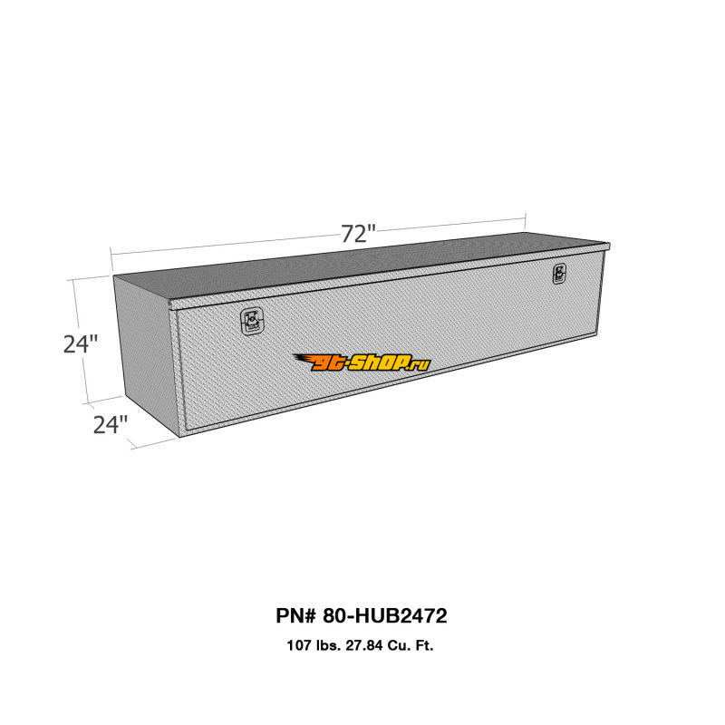 Westin 80-HUB2472 WES Brute Underbody Tool Box