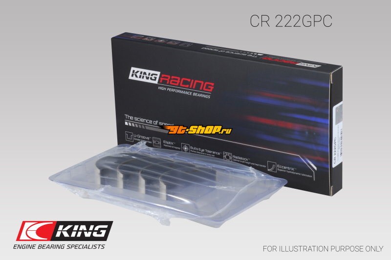 KING Rod Bearings King Engine Bearings CR222GPC