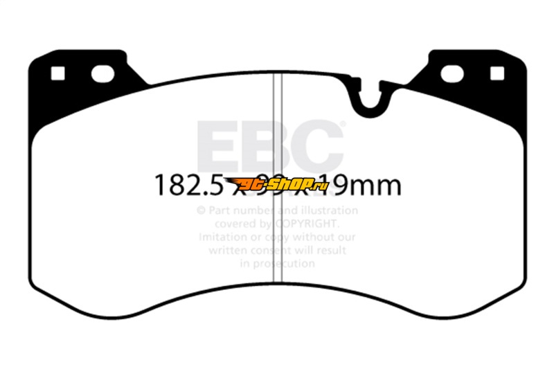 EBC Yellowstuff Brake Pad Sets EBC DP42454R