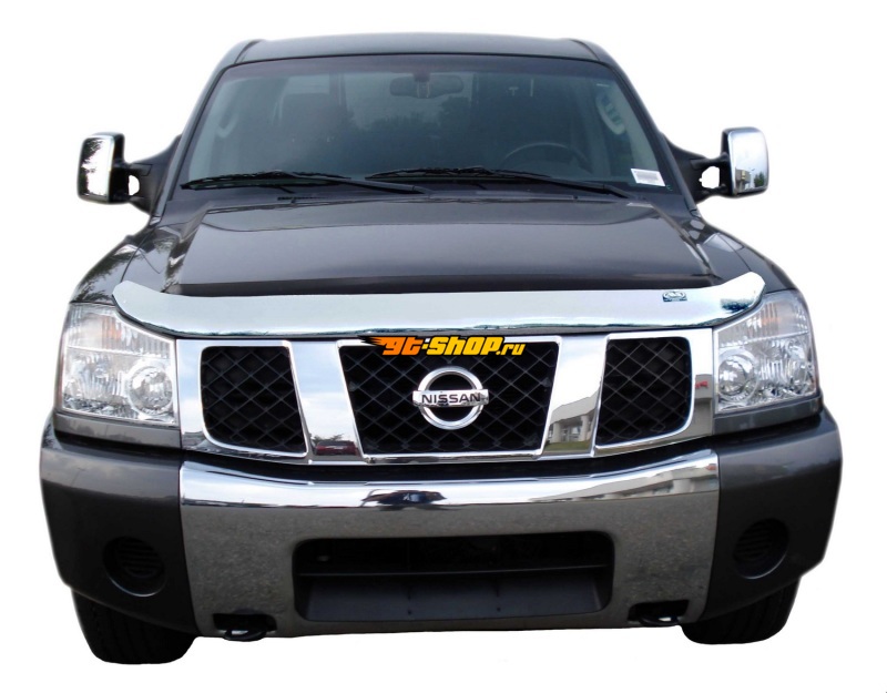AVS 680402 AVS Chrome Hood Shield