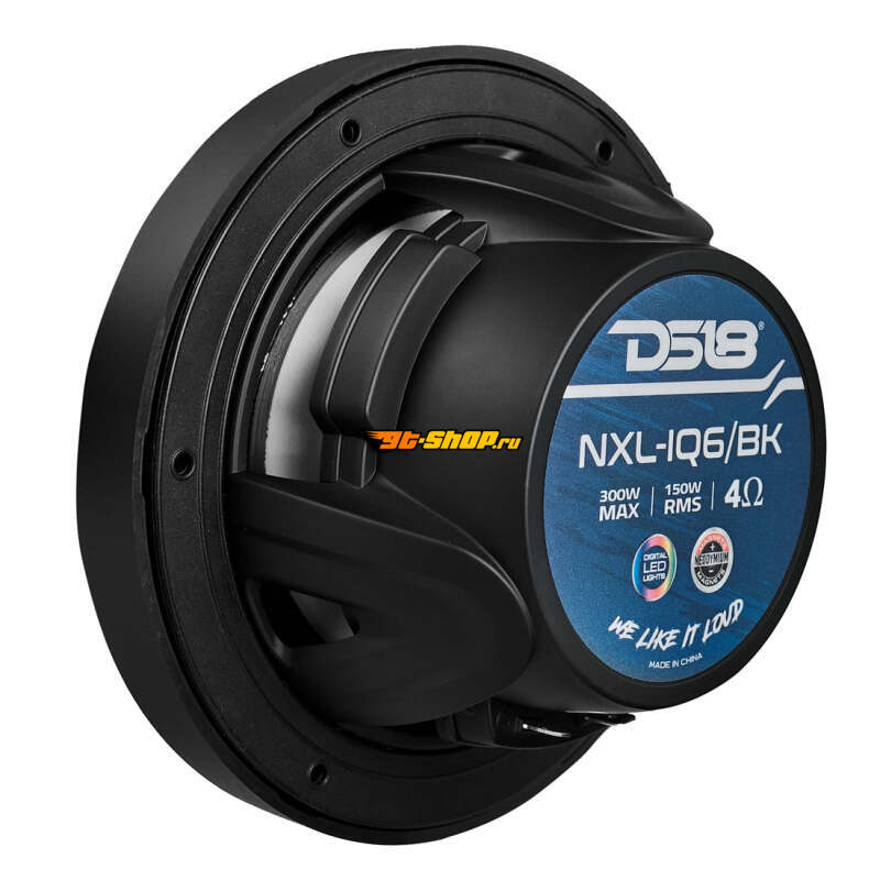 DS18 NXL-IQ6/BK DSE NXL Coaxial Marine Speakers