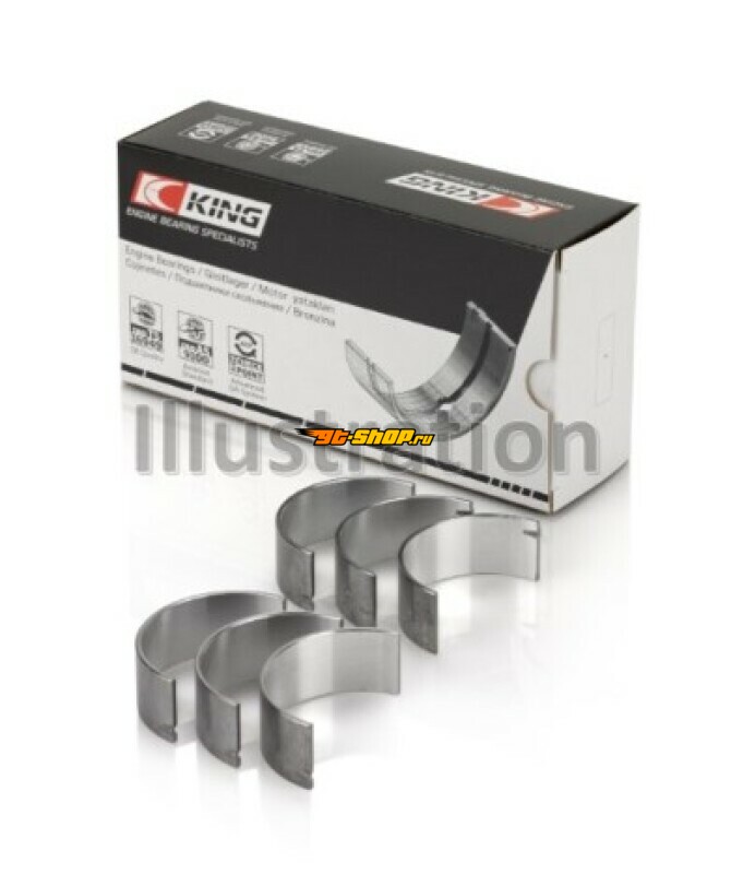 King Engine Bearings CR356SI0.5 KING Connecting Rod Bearings