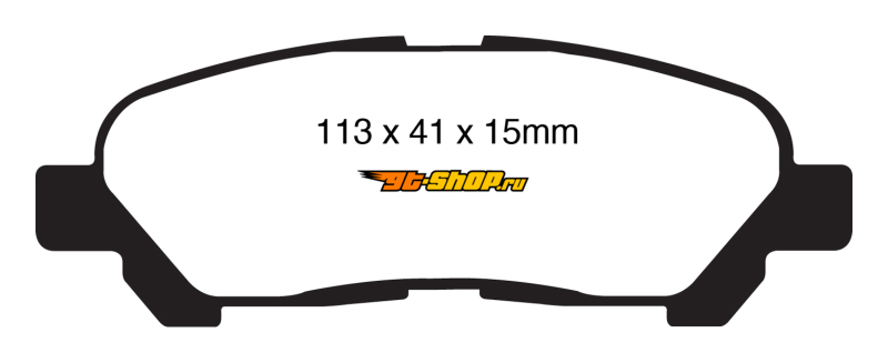 EBC Greenstuff Brake Pad Sets EBC DP61838