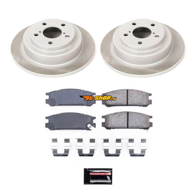 PSB Semi-Coated Rotor Kits PowerStop SC448