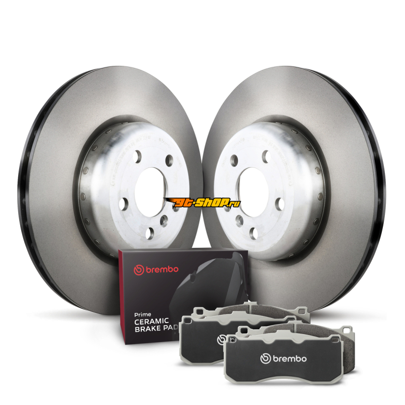 Brembo OE KT00C27 BRE UV Coated OE Equiv Rotors